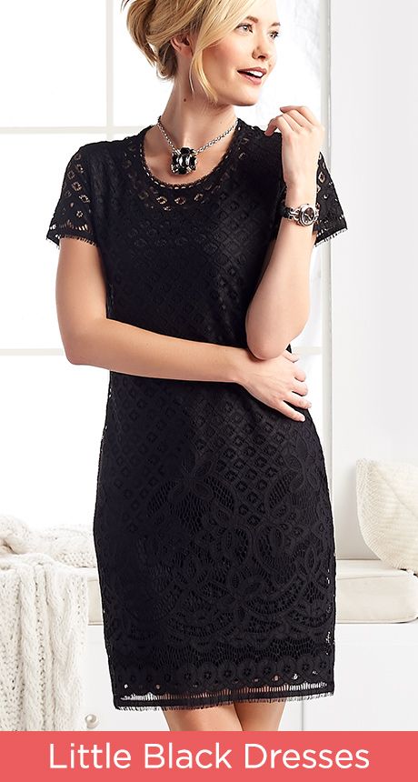 Black Dress with Sleeves
